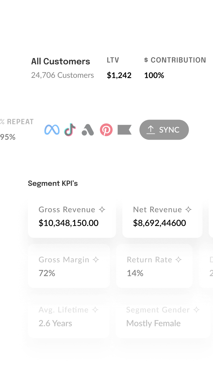 Compare Segment KPIs